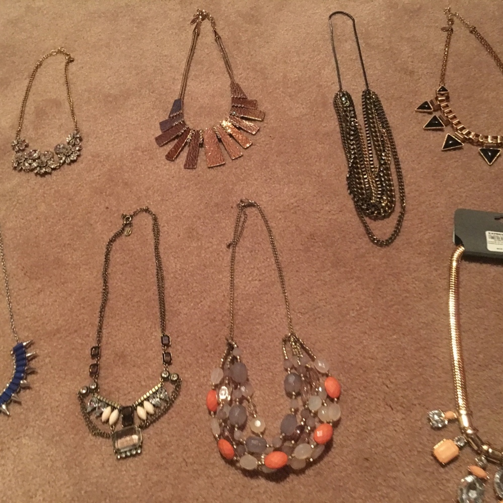 Lot of choker necklaces